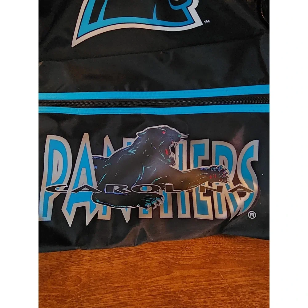 Vintage 1995-2011 Panthers Backpack | Carolina Panthers Laptop‎ Backpack- Black